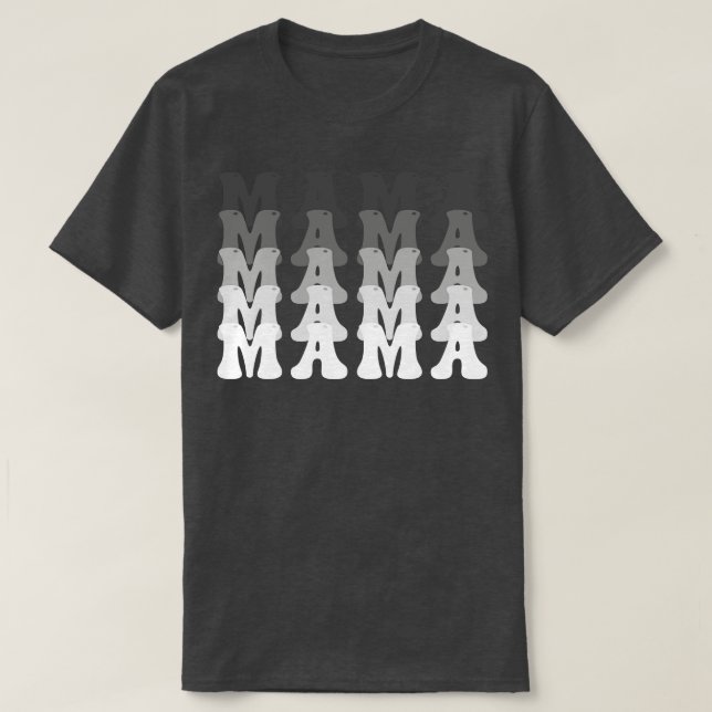 T-shirt Mama Vintage rétro 13 (Design devant)