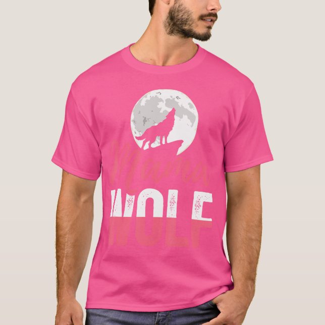 T-shirt Mama Wolf (Devant)