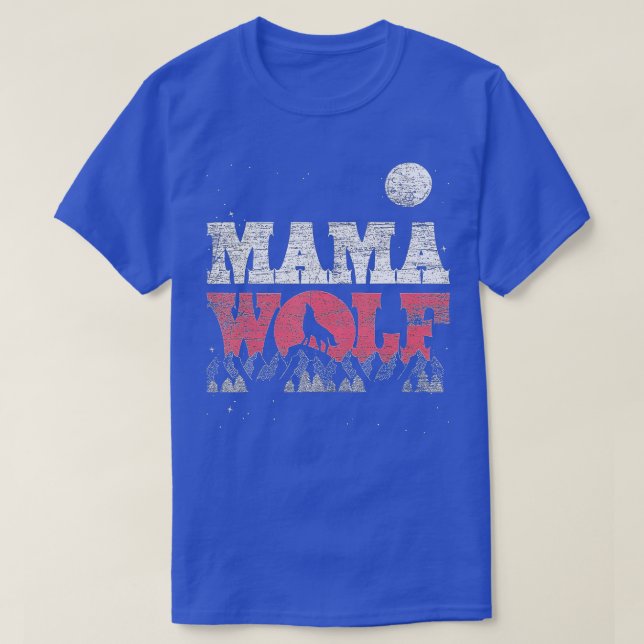 T-shirt Mama Wolf (Design devant)