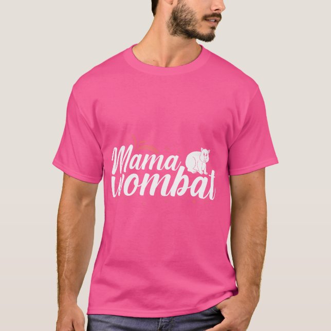 T-shirt Mama Wombat (Devant)