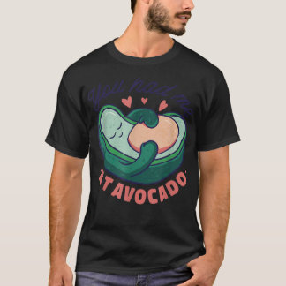 T-shirt Mamacado Cute Avocado Pregnant Maman Tu M'As Eu À 