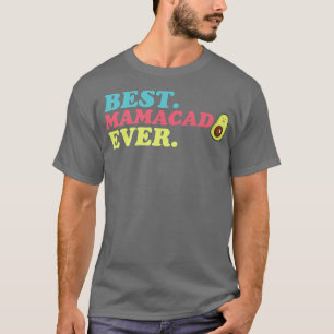 T-shirt Mamacado, Femme Avocado Pour Filles, Mignonne Mama