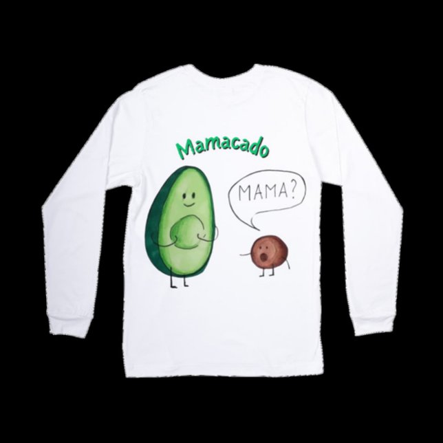 T-shirt Mamacado Funny Avocado Maman Design - Cute Pun Cad (Créateur téléchargé)