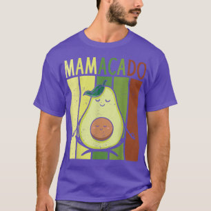 T-shirt Mamacado Grossesse Avocado Yoga Méditation mignonn