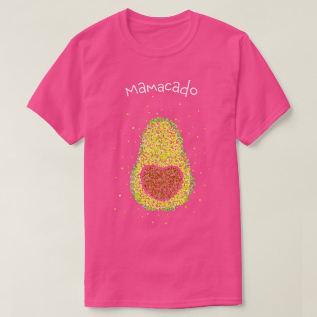 T-shirt Mamacado Grossesse Bump 1 (Design devant)