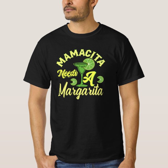 T-shirt Mamacia A Besoin D'Une Margarita (Devant)