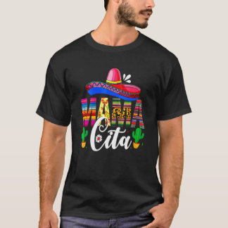 T-shirt Mamacita Cinco De Mayo Leopard Fiesta Mexicaine Mo