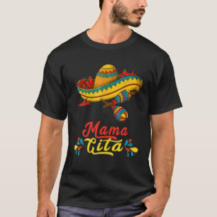 T-shirt Mamacita Cinco De Mayo Taco Fiesta Maman Funny Mex