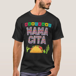 T-shirt Mamacita Taco Cinco De Mayo Femmes Fiesta Mexicain