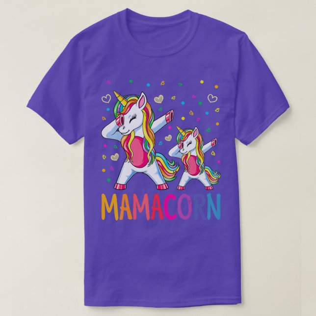 T-shirt Mamacorn Unicorn Costume Maman Fête des mères (Design devant)