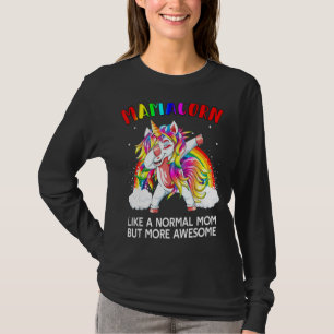 T-shirt Mamacorn Unicorn Funnyu2019s Costume femme Maman M