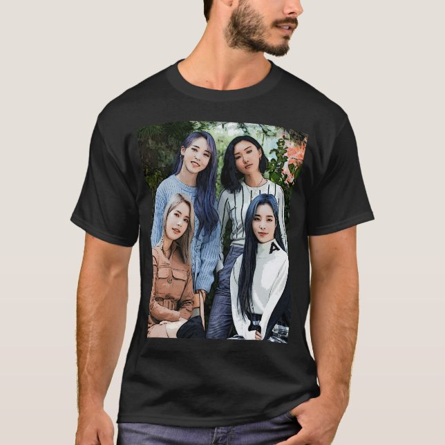 T-shirt Mamamoo dans le jardin (Devant)