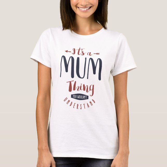 T-shirt maman (Devant)