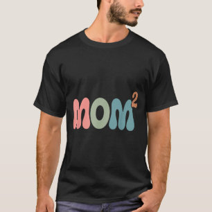 T-shirt Maman2 maman au carré mère de deux jumeaux maman f