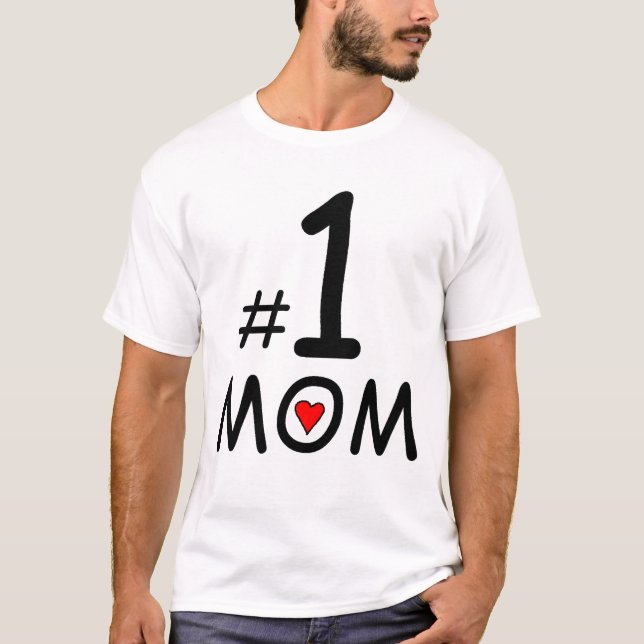 T-shirt Maman #1 (Devant)