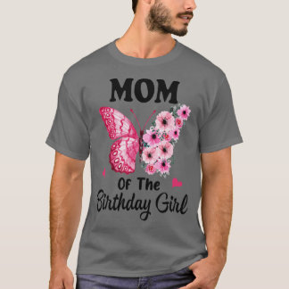 T-shirt Maman 1st Jour de matching Family Butterfly F