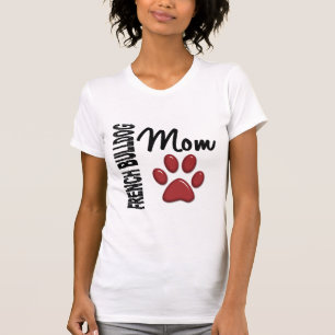T-shirt Maman 2 de bouledogue français