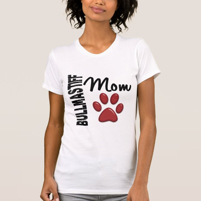 T-shirt Maman 2 de Bullmastiff (Devant)