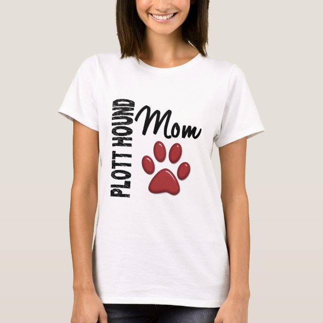 T-shirt Maman 2 de chien de Plott (Devant)