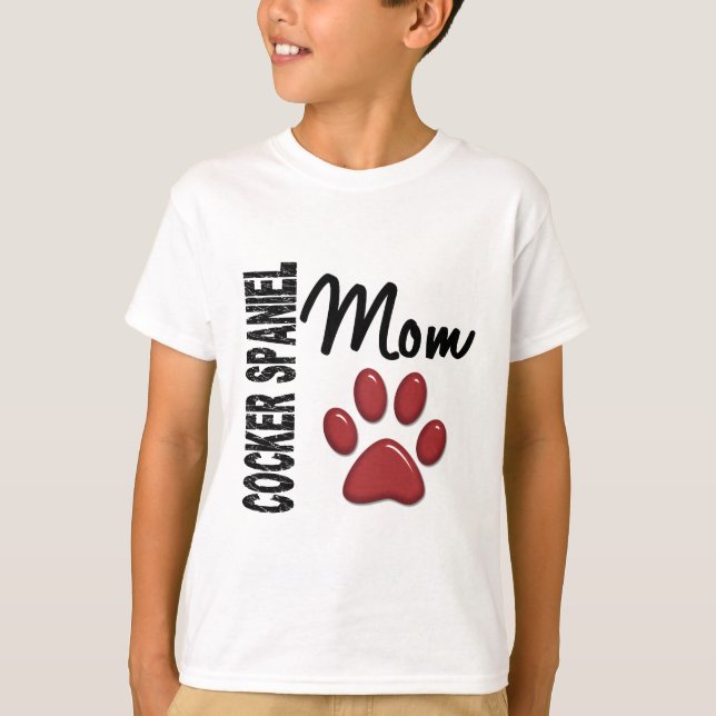 T-shirt Maman 2 de cocker (Devant)
