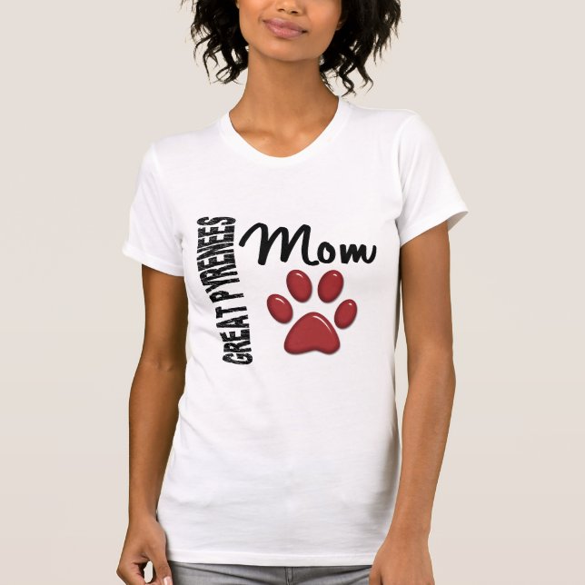 T-shirt Maman 2 de Grands Pyrénées (Devant)
