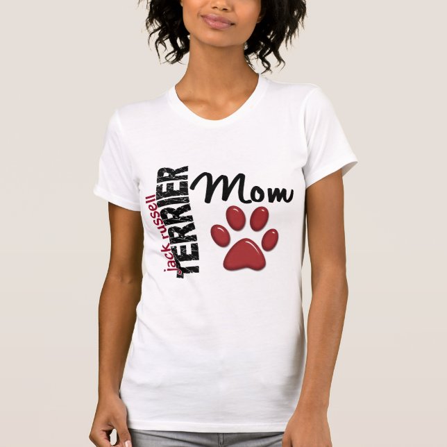 T-shirt Maman 2 de Jack Russell Terrier (Devant)