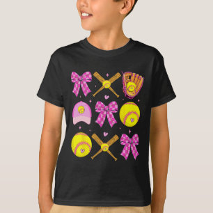 T-shirt Maman à carreaux Nœud Mignon Douxll Maman Femmes J