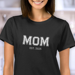 T-shirt Maman a établi un nouveau cadeau pour maman