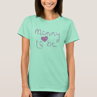 T-shirt Maman à être