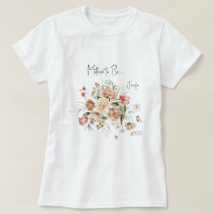 T-shirt Maman à être maman maman maman maman Baby shower m