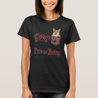 T-shirt Maman a toujours raison Corgi Chien Floral de poch
