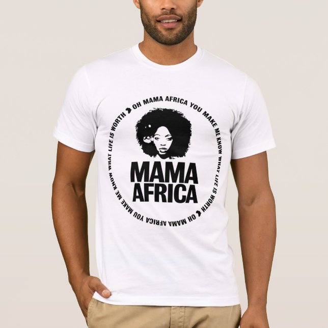 T-shirt Maman Afrique #2 (Devant)