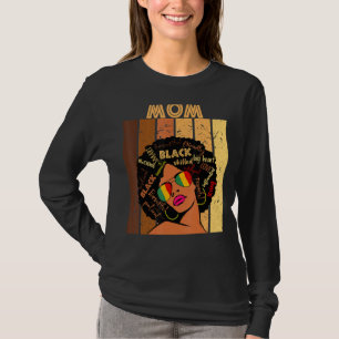 T-shirt Maman Afro Africaine Américaine Femmes Histoire No