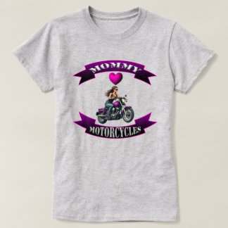 T-shirt Maman aime les motos