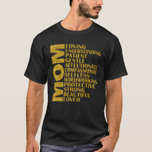 T-shirt Maman Aimer Comprendre Patient Doux Maman Vie M