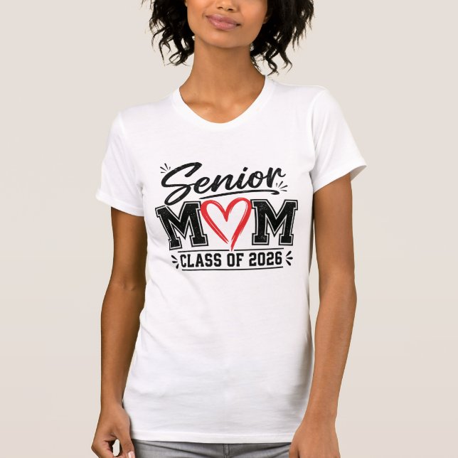 T-shirt Maman aînée promotion 2026 (Devant)