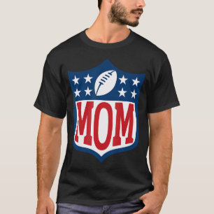 T-shirt Maman Américaine Football Joyeux Anniversaire Fami