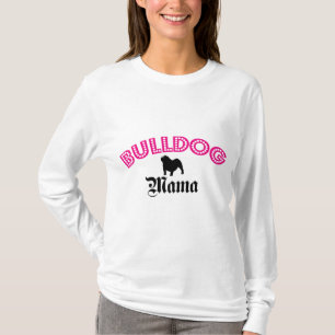 T-shirt Maman anglaise de bouledogue