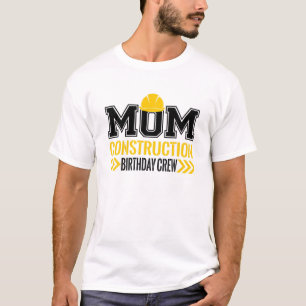 T-shirt Maman Anniversaire Équipage 1ère construction An