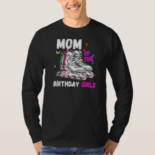 T-shirt Maman Anniversaire Rolling Patinage Anniversaire F
