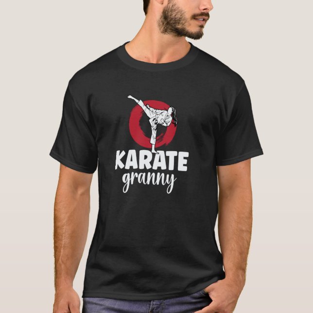 T-shirt Maman au karaté classique Appréciation Mémé Karaté (Devant)