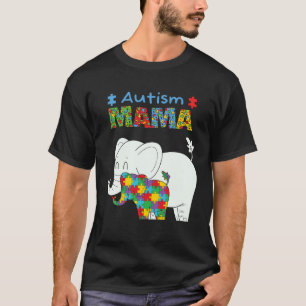 T-shirt Maman autiste bénie Mère Enfants autistes Sensibil