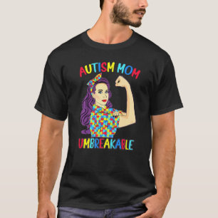 T-shirt Maman autiste Femmes de sensibilisation à l'auti