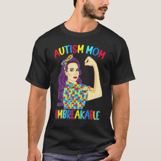 T-shirt Maman autiste Femmes de sensibilisation à l'autis