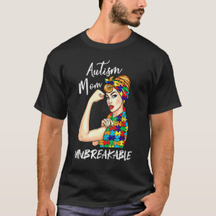 T-shirt Maman autiste incassable Sensibilisation à l'autis