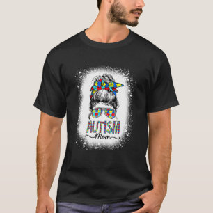 T-shirt Maman autiste Sensibilisation à l'autisme Bun déso