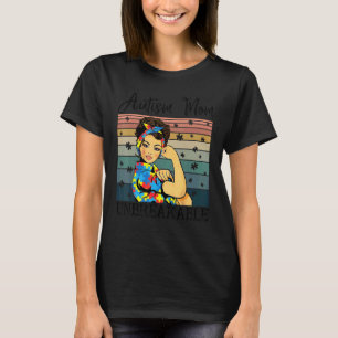 T-shirt Maman autiste Sensibilisation incassable à l'auti