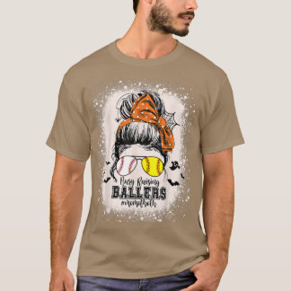T-shirt Maman aux cheveux en désordre pour Halloween, mama