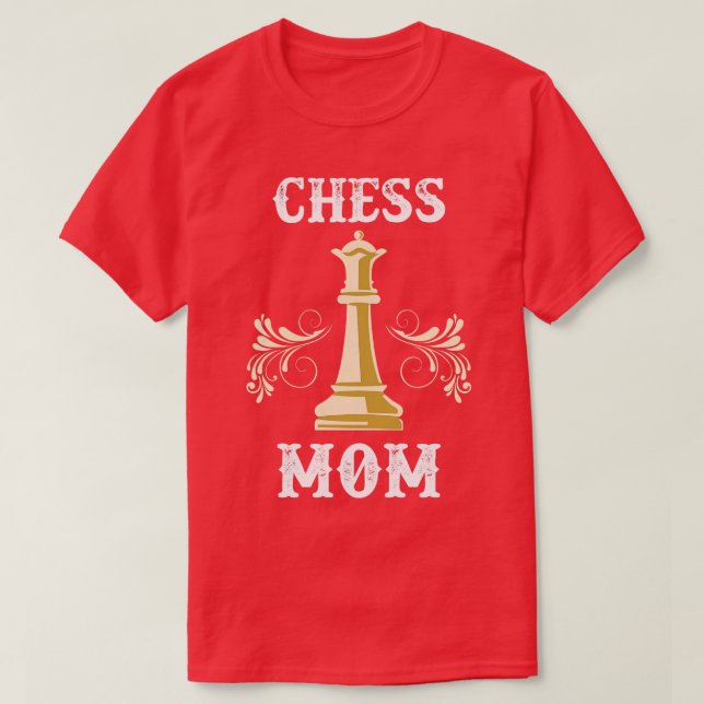 T-shirt Maman aux échecs (Design devant)