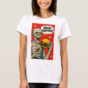 T-shirt Maman avec Big Burger - Classique Pop Art